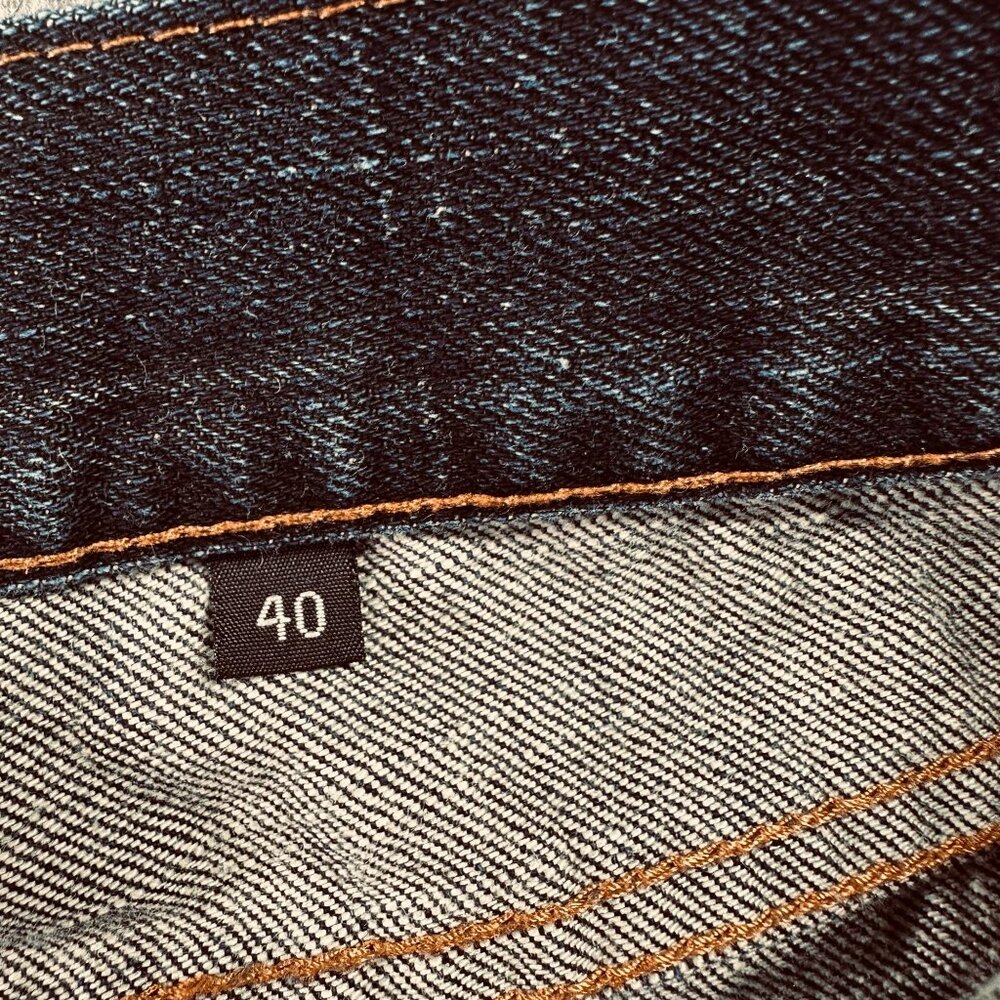 LRG Baggy Dark Wash Jeans Y2K Skate Streetwear Size 40 - Picture 5 of 11